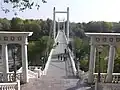 Lávka „Evropa–Asie“ přes řeku Ural