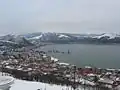 Oršava v zimě.