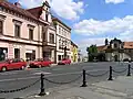 Průtah historickým centrem Oseku