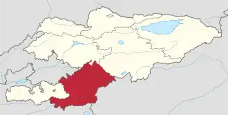 Poloha oblasti