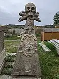 Oslavany - náhrobek zakladatele oslavanských dolů Johanna Baptisty Müllera na hřbitově (5).jpg