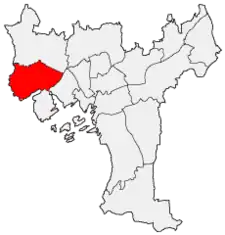 Ullern na mapě