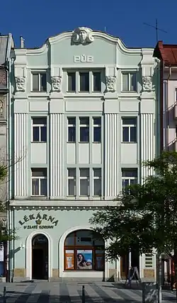 Citerárium se nachází ve třetím patře