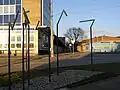 Památník deportovaným z Ostravy během 2. světové války.