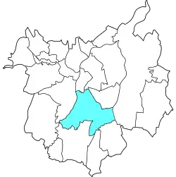 Ostrava-Jih na mapě
