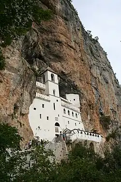 Pohled na Ostrog