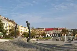 Náměstí v Ostrowci