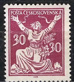 Osvobozená republika, 30 haléřů