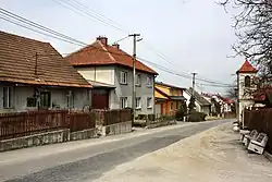 Malá náves v Geršově