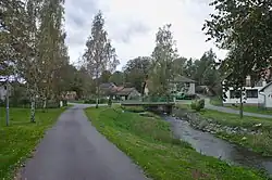 Řeka Krounka v Otradově