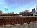 Kruhový objezd směr do centra