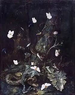 Hadi a motýli, 1670 Musée du Louvre