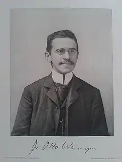 Otto Weininger, 1903