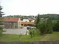 Střed obce – pohled k jihovýchodu