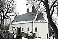 Horní pohled na kostel