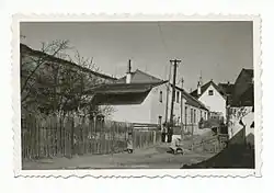 Dobová fotografie domu č. 94, rok 1950.