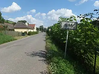 Silnice II/644 v Pěčíkově