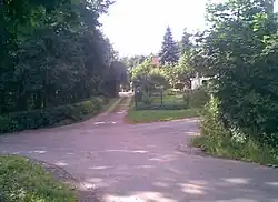 Rozcestí v Pětidomí