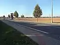 Silnice I/38 v obci, ulice Kolínská