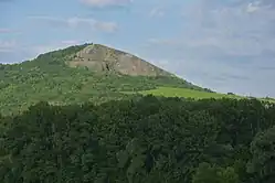 Radobýl od západu
