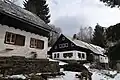 Místní část Přední Alojzov s dochovanou lidovou architekturou