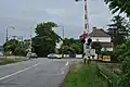 Přejezd typu SSSR v Třebíči - Borovině