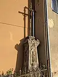Přepeře (u Turnova) památkově chráněný krucifix při čp. 57 a 54.jpg