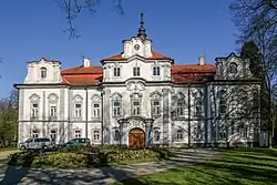 Zámek Nové Mitrovice-Přestavlky v roce 2019