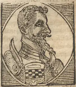 Přibík z Klenové (B. Paprockiː Diadochos id est svccessio, 1602)
