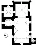 Půdorys kostela