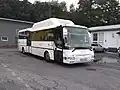 SOR CNG 10,5 v garážích Arrivy Morava v Jeseníku