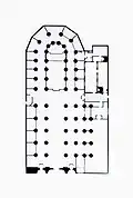 Půdorys kostela