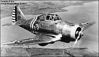 Seversky P-35, 27th PS, 1st Pursuit Group, USAAC