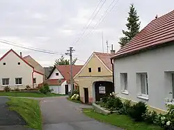 Náves v Krasejovce