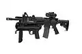 Karabina M4 s podvěšeným granátometem M320