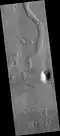 Hypanis Valles na Marsu (NASA).
