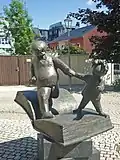 Socha Otce a syna v Plavně