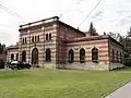 Předpohřební dům na židovském hřbitově v Bílsku