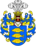 Znak polského Korzboku (Korbog, Korcbok, Kurczbach)