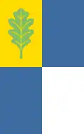 Milanówek – vlajka