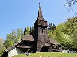 Kostel Nalezení svatého Kříže v roce 2011