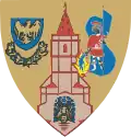 Gmina Lubrza – vlajka