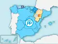 Regionální koalice Lidové strany (PP).
