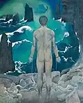PROMÉTHEUS, (kolem 1969), olej na plátně, 93 x 76 cm