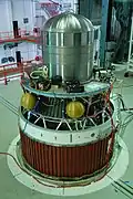 Čtvrtý stupeň rakety PSLV.