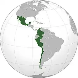 mapa Pacifické aliance