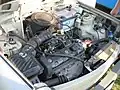 Čtyřdobý vodou chlazený motor Trabantu 1.1