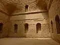 Nejstarší dochované trompy Ardašírův palác, Firuzabad, 224