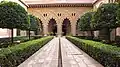 Zahrada v palacio de Abu Chafar