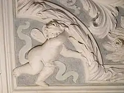 Detail stropu